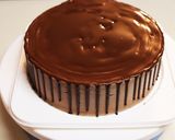 苺いっぱいチョコムースケーキ作り方9写真