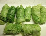 くるくるキャベツの豚肉巻き作り方4写真