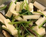 三つ葉と長芋のレモン醤油和え作り方3写真