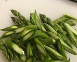 グリーンアスパラのごま和え作り方1写真