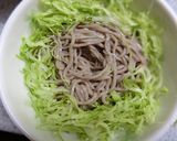 シャキ²レタス×トマトのサラダそば作り方7写真