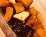 冷凍カボチャでレンチン☆バター醤油煮作り方2写真