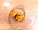 ふわふわかぼちゃのちぎりパン。作り方1写真