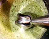 牛乳で簡単濃厚抹茶クレームブリュレプリン作り方3写真