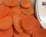 冷凍保存できる！可愛いスライス人参作り方2写真