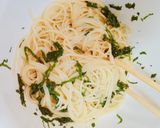 リケンのうま塩で大葉風味のオイルパスタ♡作り方2写真
