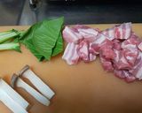 がっつり豚バラのオイ炒め作り方1写真