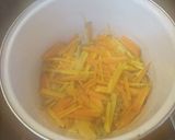 マクロビ☆わらびの重ね煮春スープ作り方2写真