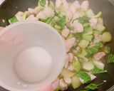 鳥ささみとチンゲンサイの中華炒め作り方8写真