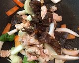キムチの中華風焼きそば作り方2写真