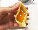 レンジでできる♪玉子の巾着煮(信田煮)作り方4写真