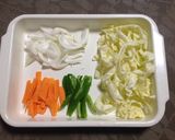 春野菜の味噌炒め作り方1写真