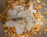 野菜たっぷりハンバーグ（もち麦入り）作り方4写真
