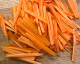 にんじんとササミのごま風味炒め作り方2写真