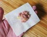 ねじらない！カンタンなワンタンの包み方♪作り方3写真
