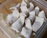 ねじらない！カンタンなワンタンの包み方♪作り方8写真