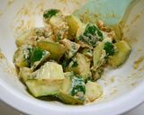 簡単！胡瓜の味噌クリームチーズ和え作り方1写真