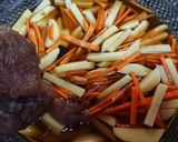 レンチン♪【生タラコとじゃが芋の甘辛煮】作り方3写真