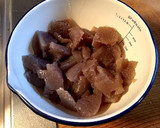 春わらび 天ぷら 田舎蒟蒻の煮浸し作り方4写真