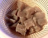 春わらび 天ぷら 田舎蒟蒻の煮浸し作り方5写真