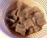 春わらび 天ぷら 田舎蒟蒻の煮浸し作り方5写真