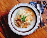 炊飯器で簡単❤️海老ピラフ♪作り方6写真