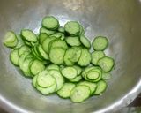 きゅうりと大豆の胡麻酢和え♪作り方1写真