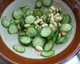 きゅうりと大豆の胡麻酢和え♪作り方3写真