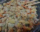 レンチン♪【生タラコとじゃが芋の甘辛煮】作り方9写真