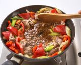 【パプリカ】と豚肉の味噌炒め作り方6写真