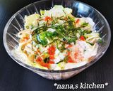 簡単旨し!明太子スパゲッティーサラダ♥️作り方4写真
