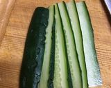 夜食のサンドイッチはきゅうりだけ作り方2写真