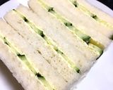 夜食のサンドイッチはきゅうりだけ作り方8写真
