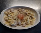 サラダチキンと卵の2種のチーズ焼き作り方2写真