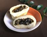 野沢菜古漬けでおやき作り方10写真