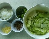 春キャベツのアンチョビスパゲッティ！作り方1写真