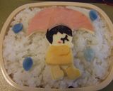 キャラ弁☆雨の日弁当☂作り方2写真