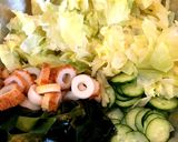 キャベツとワカメのごま酢和え作り方4写真
