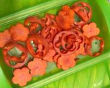 お花人参の煮込みハンバーグ作り方4写真