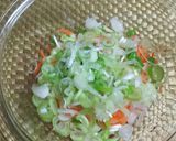 ★簡単！同じ材料で＊ネギ油合え＊なます＊作り方7写真