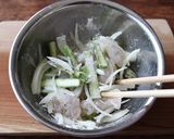お弁当に！アスパラガスとえびのかき揚げ作り方5写真