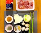鶏とアスパラのトマトクリーム煮作り方1写真