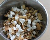 マシュマロ☆クッキーチョコアイス作り方4写真