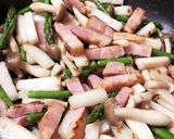 バターじょうゆ炒め作り方3写真