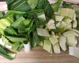 青梗菜とウインナー炒め中華風 簡単旨い♡作り方3写真