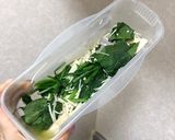 レンジでほうれん草とえのきのおひたし作り方6写真