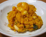 リメイク！かぼちゃの煮物と大豆和え♪作り方3写真