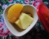 クリームふる～つ♪作り方1写真