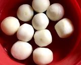 里芋ブロッコリー ベーコンのホットサラダ作り方1写真