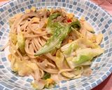 春キャベツとツナのパスタ作り方11写真